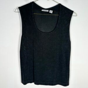 Chico’s Travelers Women’s Size 2 (Large) Sleeveless Slinky Tank Top